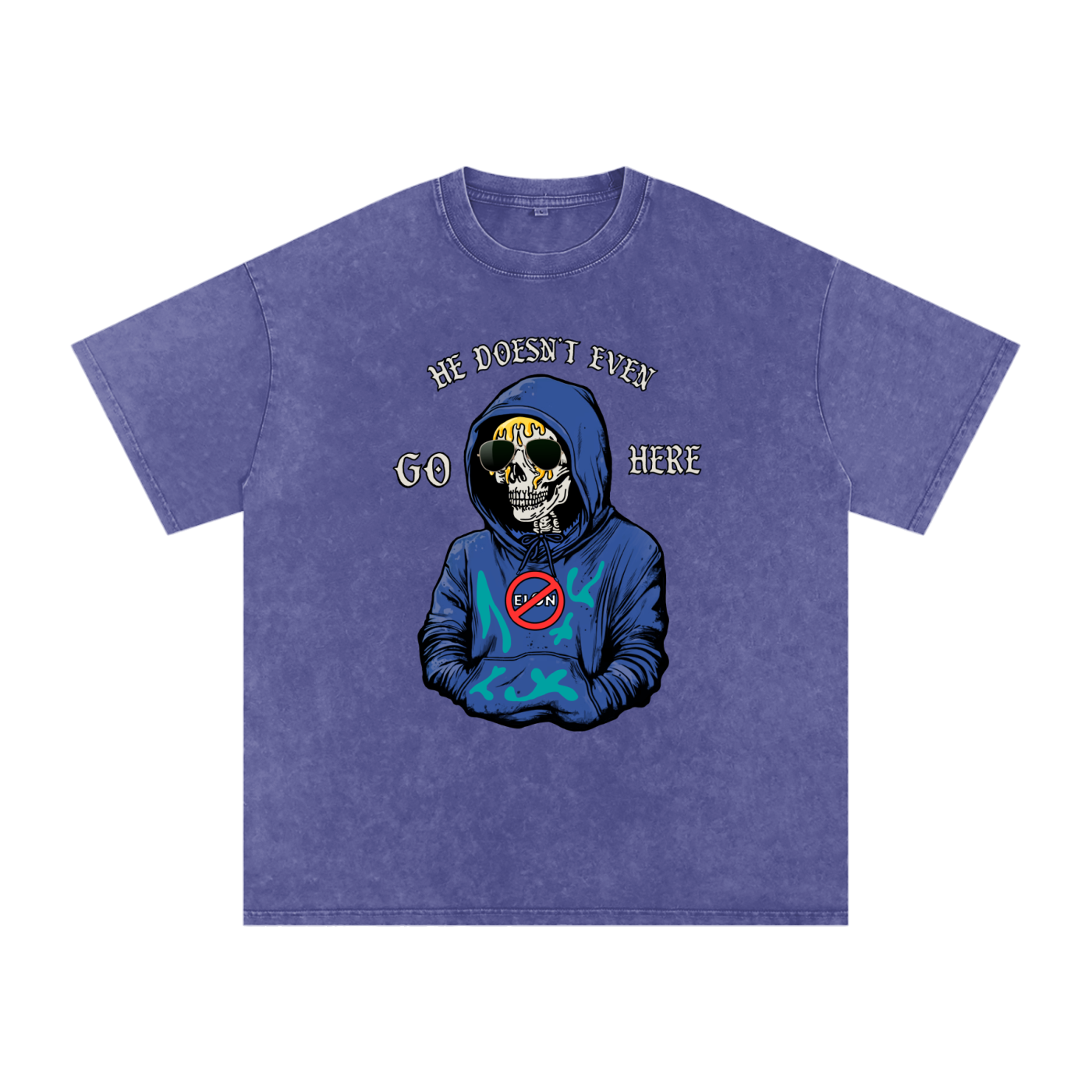 Acid Wash Oversize T-Shirt - 250 GSM