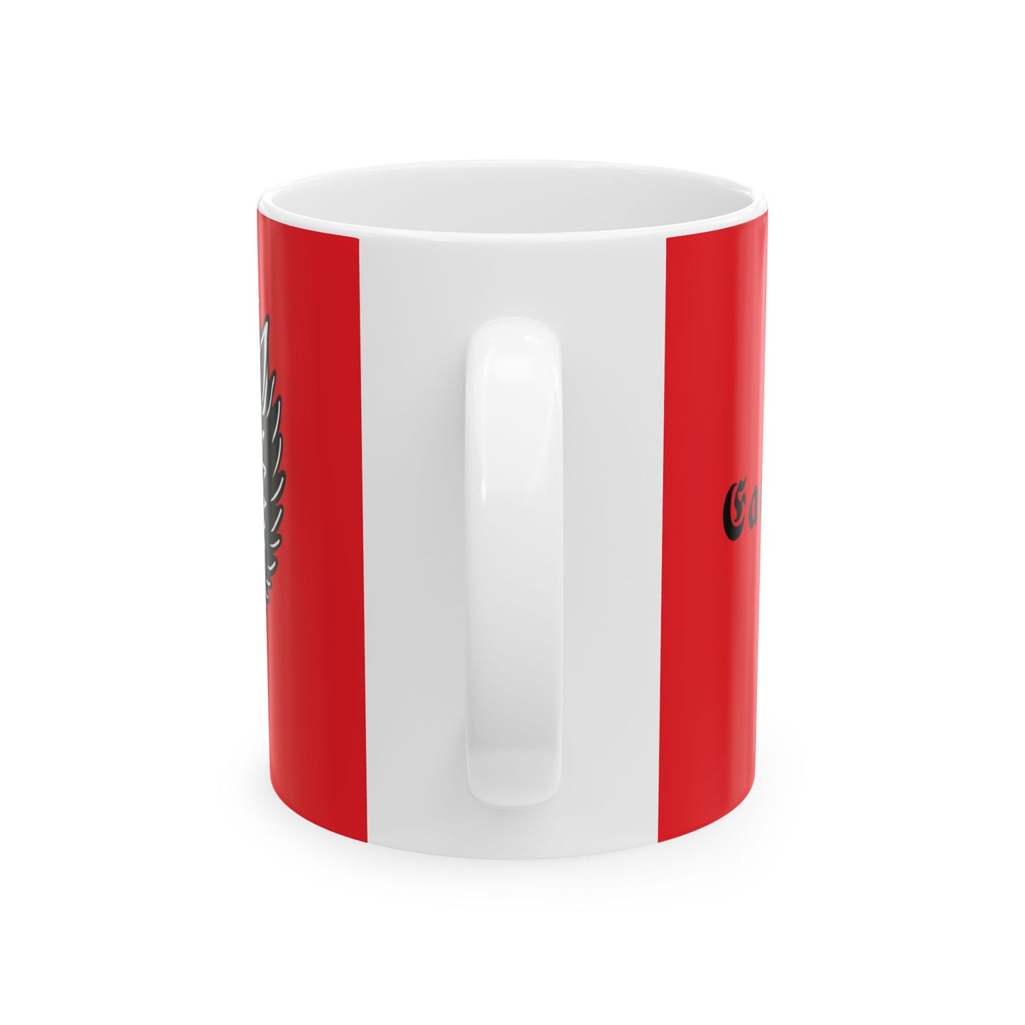 Eat the rich ceramic mug