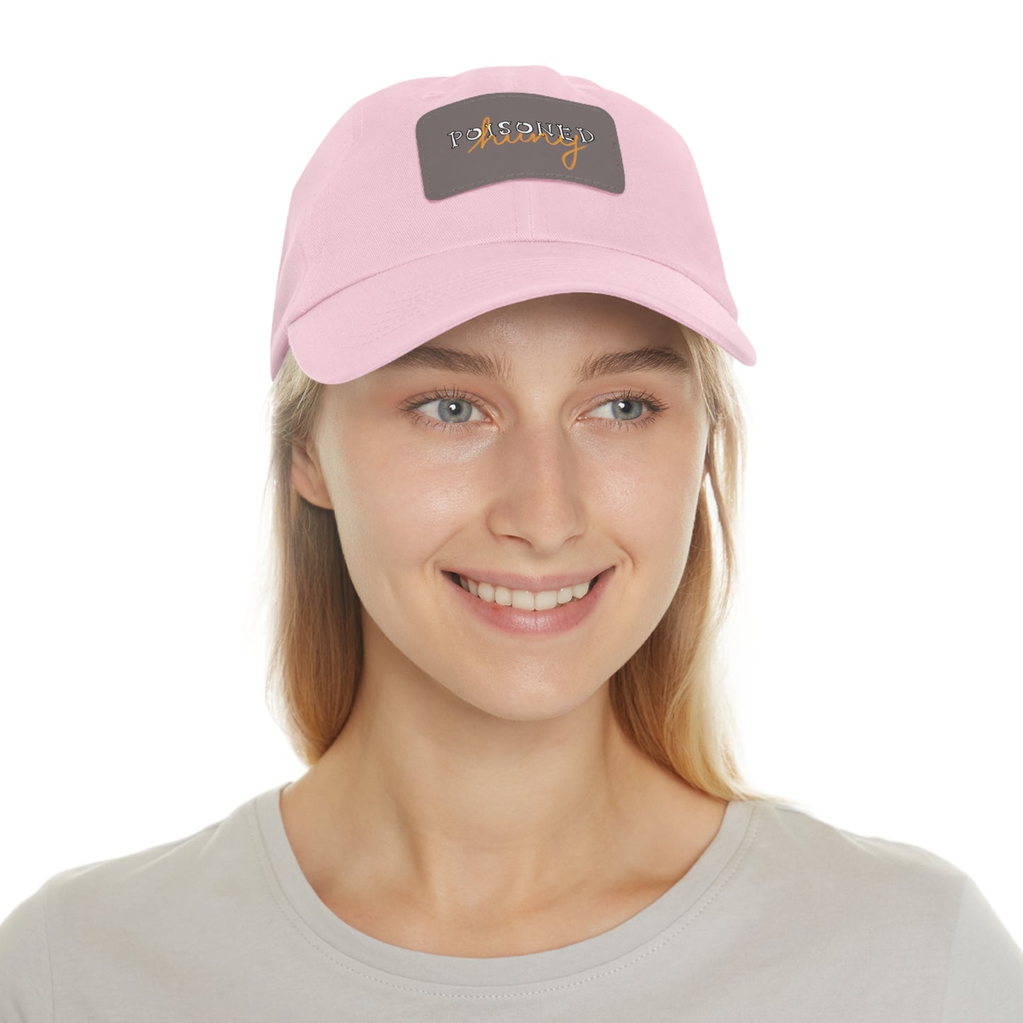 Brand logo Dad Hat with Leather Patch