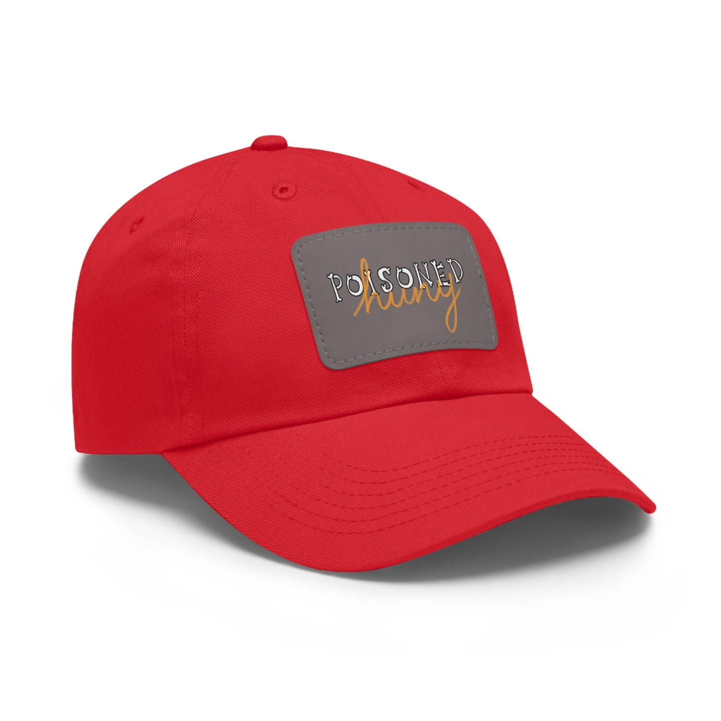 Brand logo Dad Hat with Leather Patch