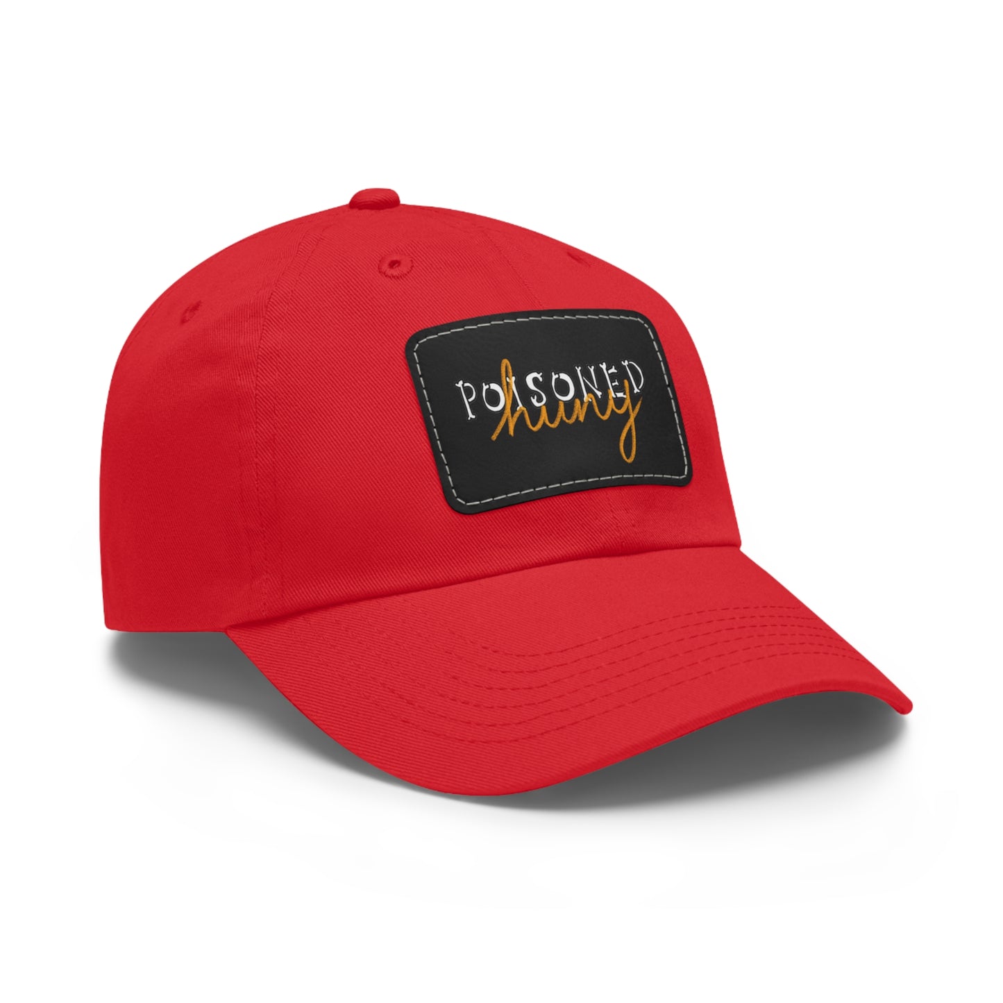 Brand logo Dad Hat with Leather Patch