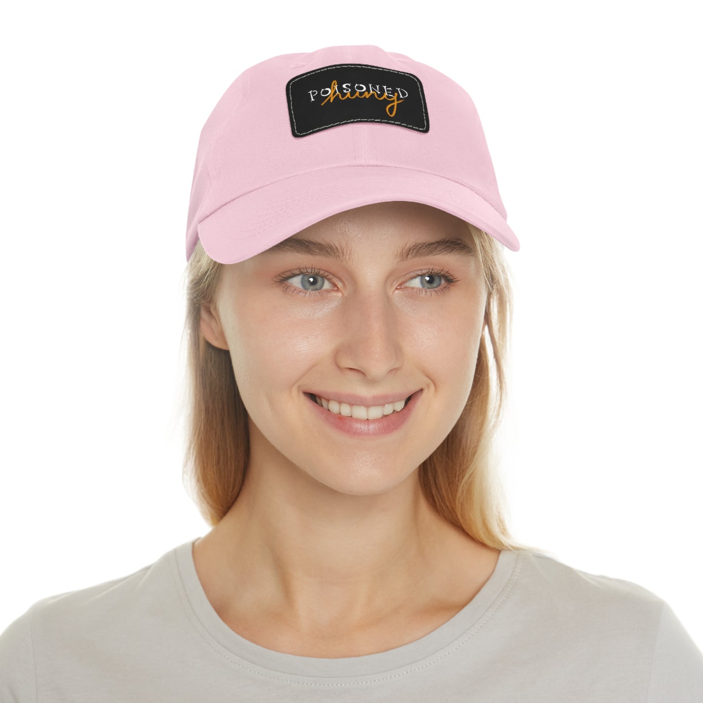 Brand logo Dad Hat with Leather Patch