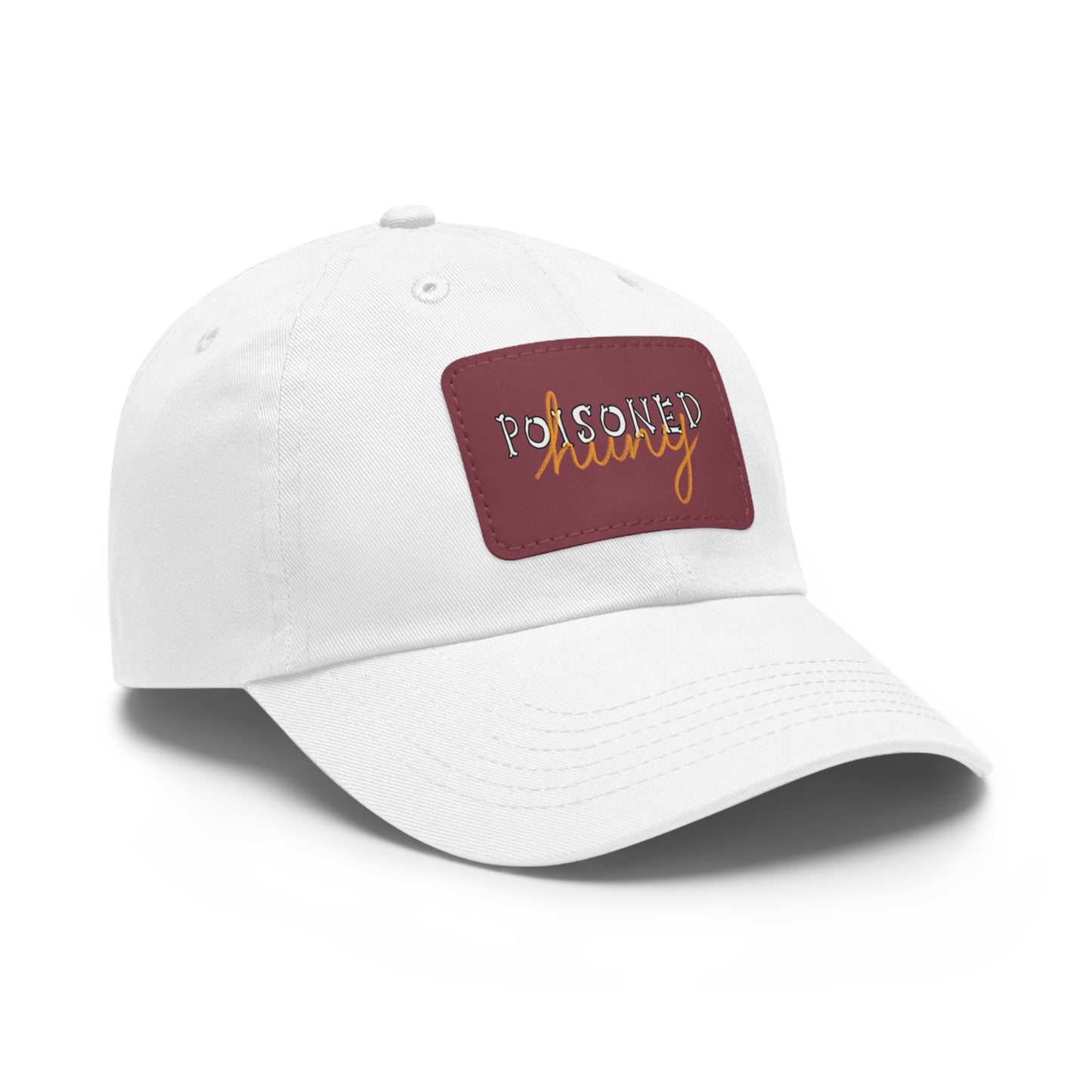 Brand logo Dad Hat with Leather Patch