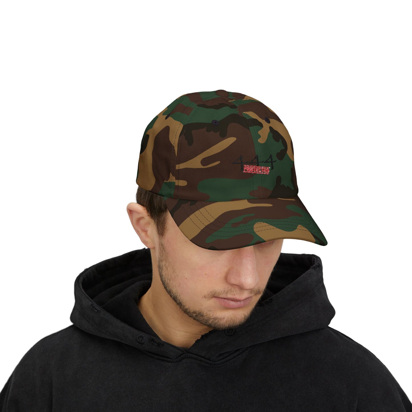 Classic Dad Cap - 444 Protected White Cap for Casual Style