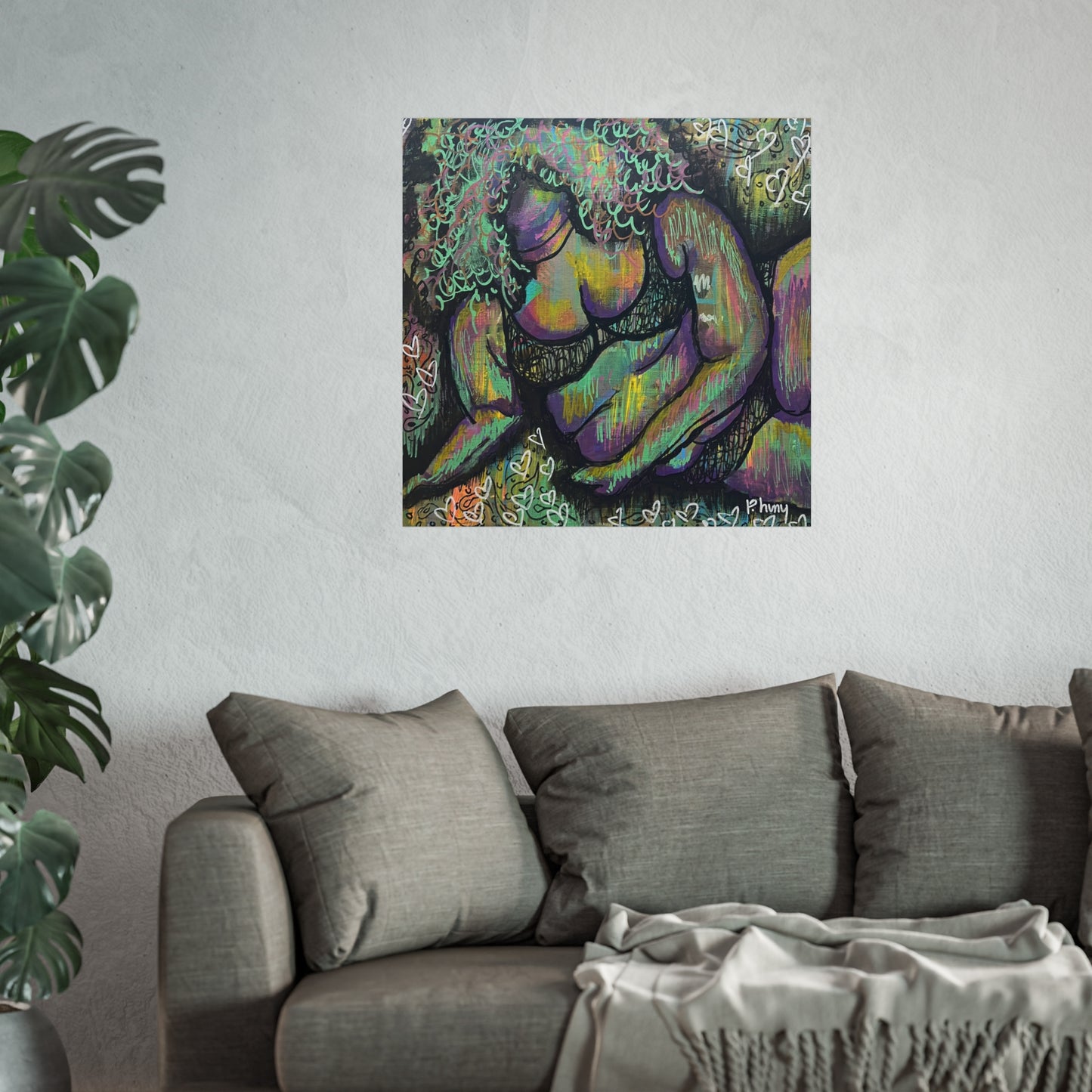 ‘Imperfect’ Poster print