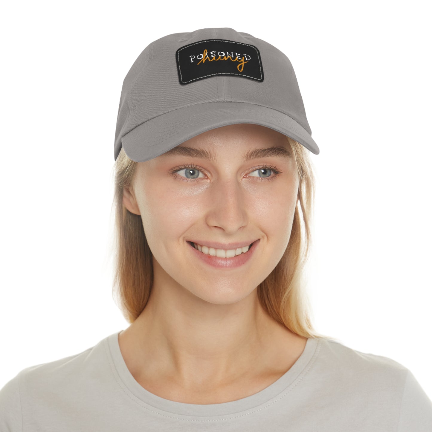 Brand logo Dad Hat with Leather Patch