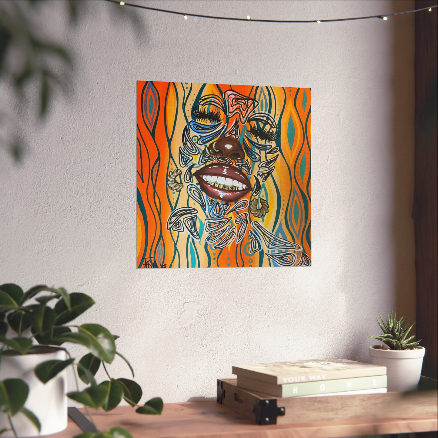 ‘Smile’ poster print