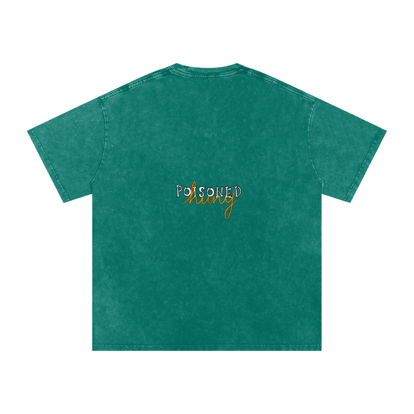 Free Luigi Acid Wash Oversize T-Shirt - 250 GSM