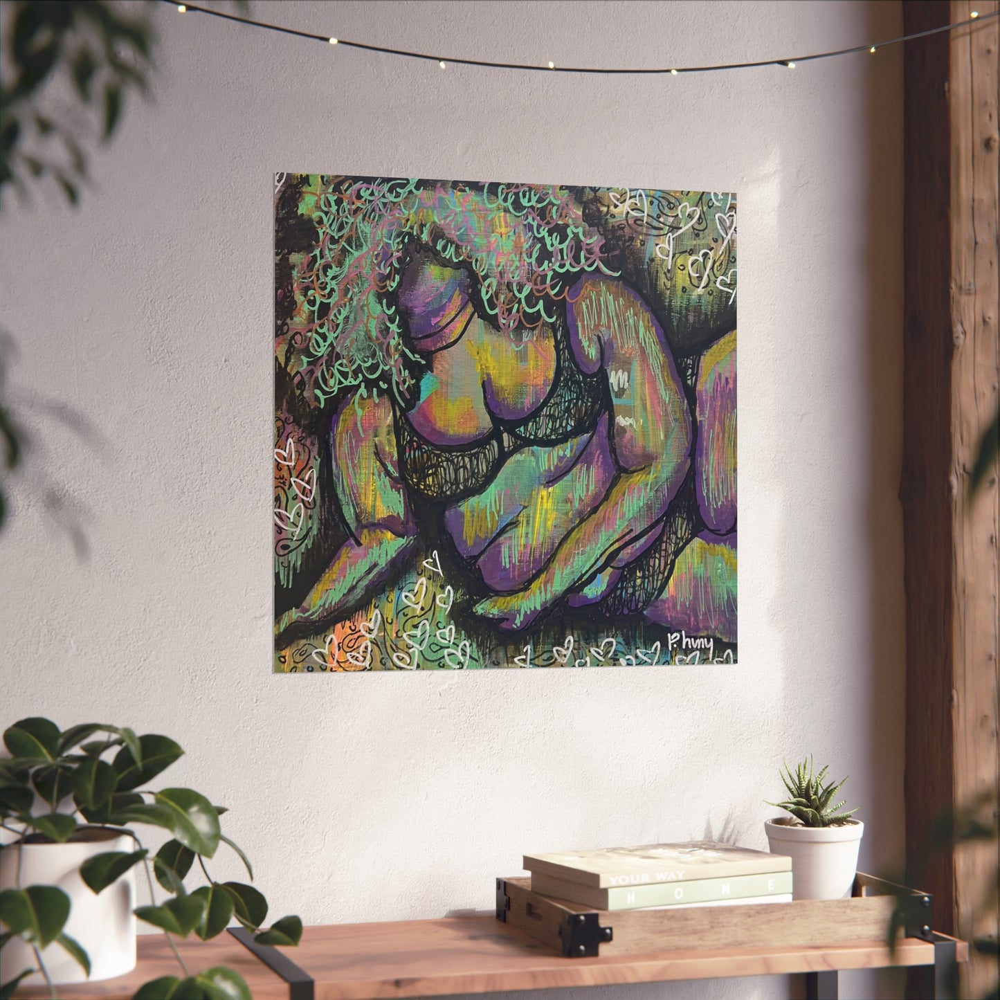 ‘Imperfect’ Poster print