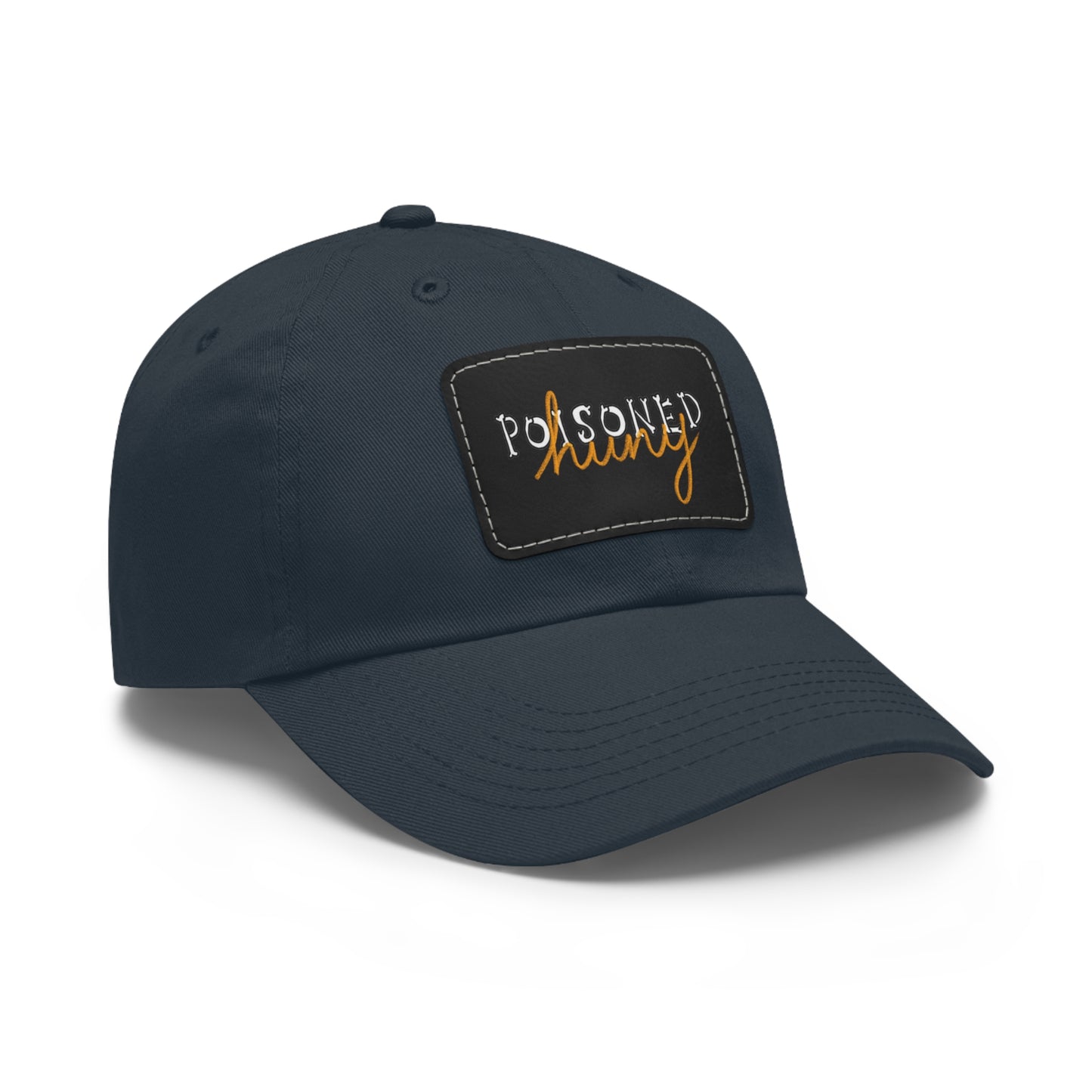 Brand logo Dad Hat with Leather Patch