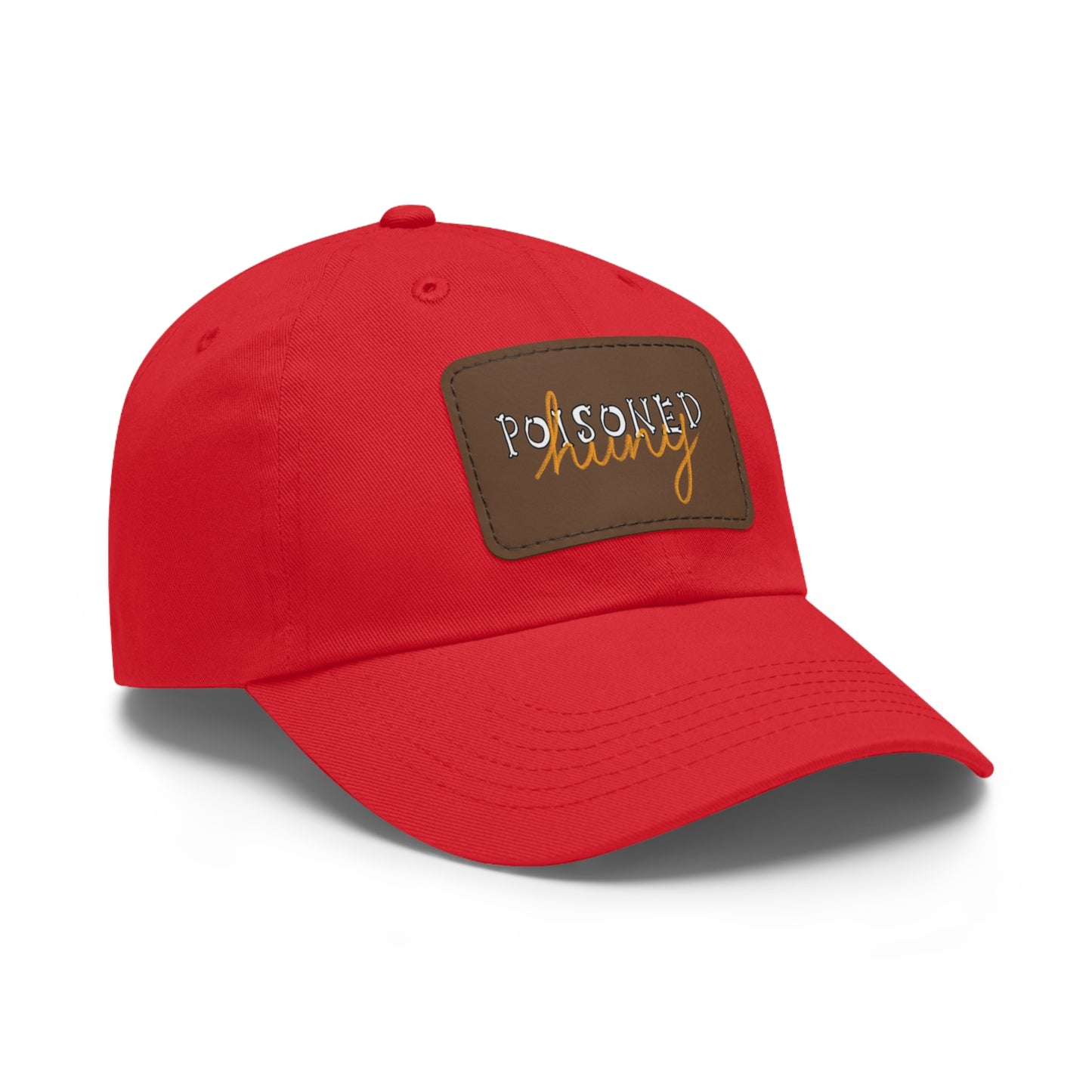 Brand logo Dad Hat with Leather Patch