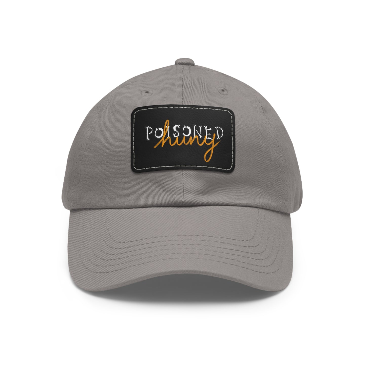 Brand logo Dad Hat with Leather Patch
