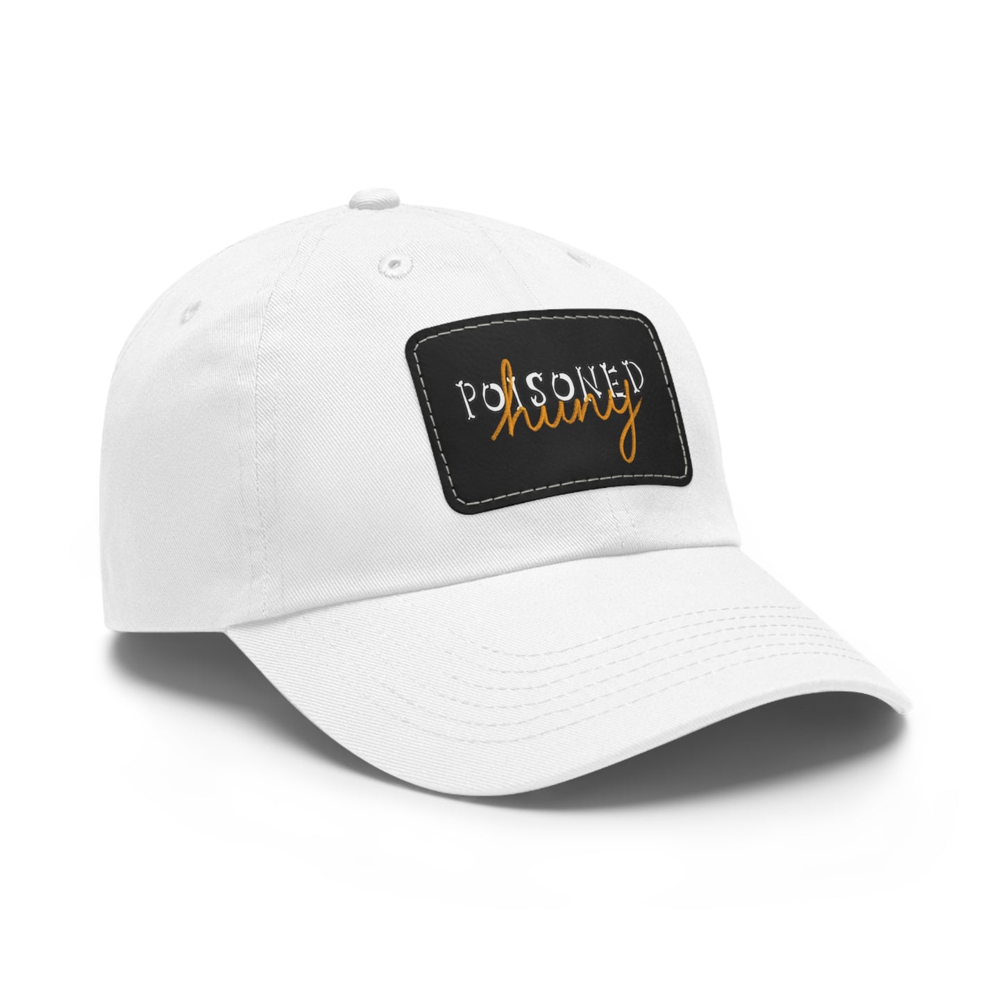 Brand logo Dad Hat with Leather Patch