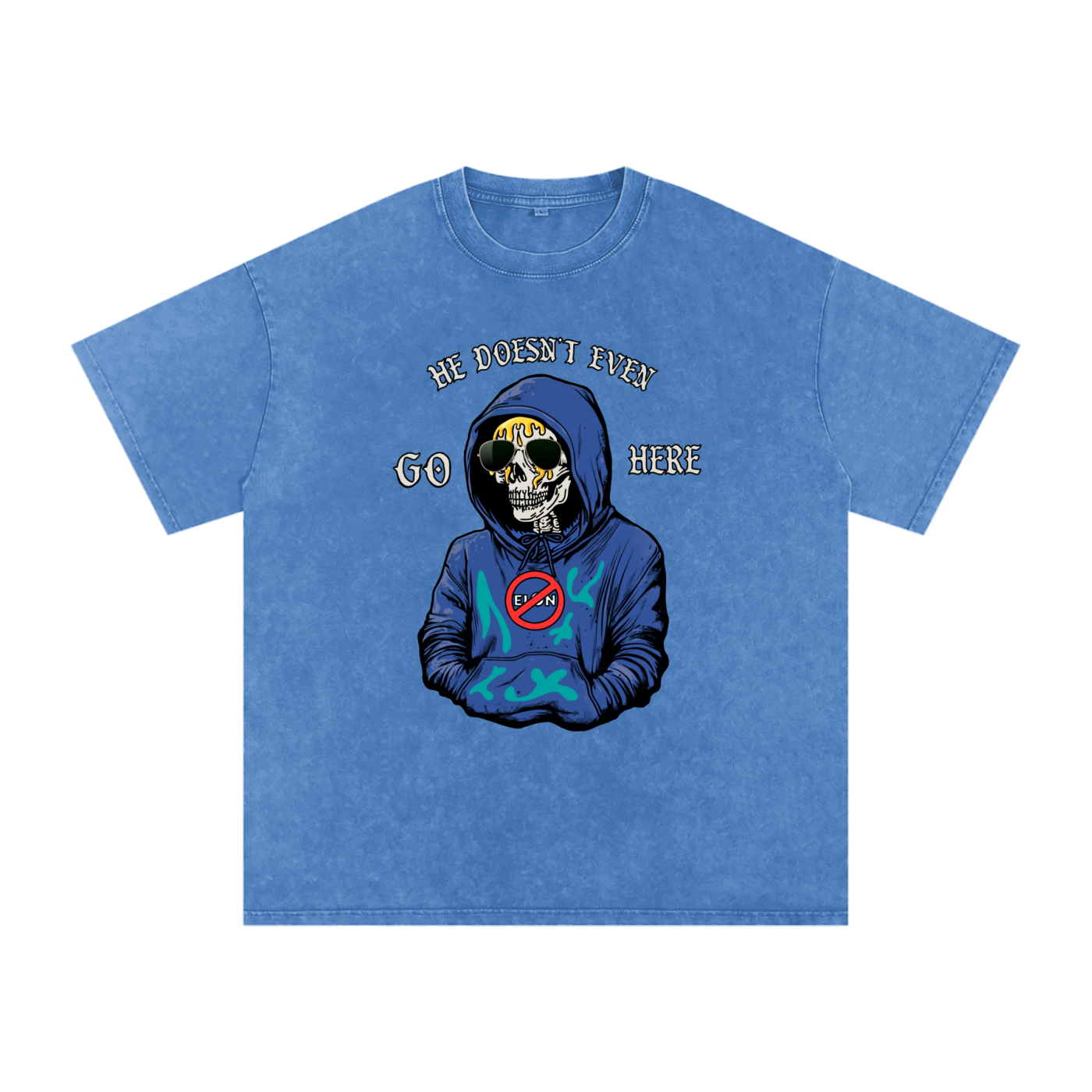 Acid Wash Oversize T-Shirt - 250 GSM