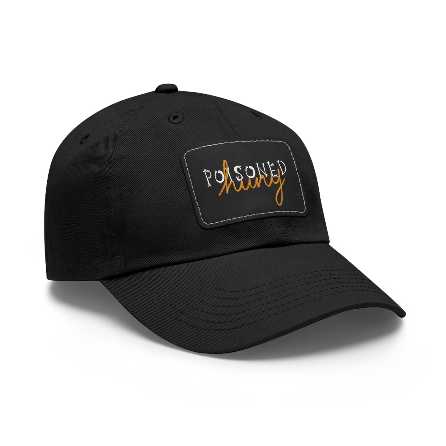 Brand logo Dad Hat with Leather Patch