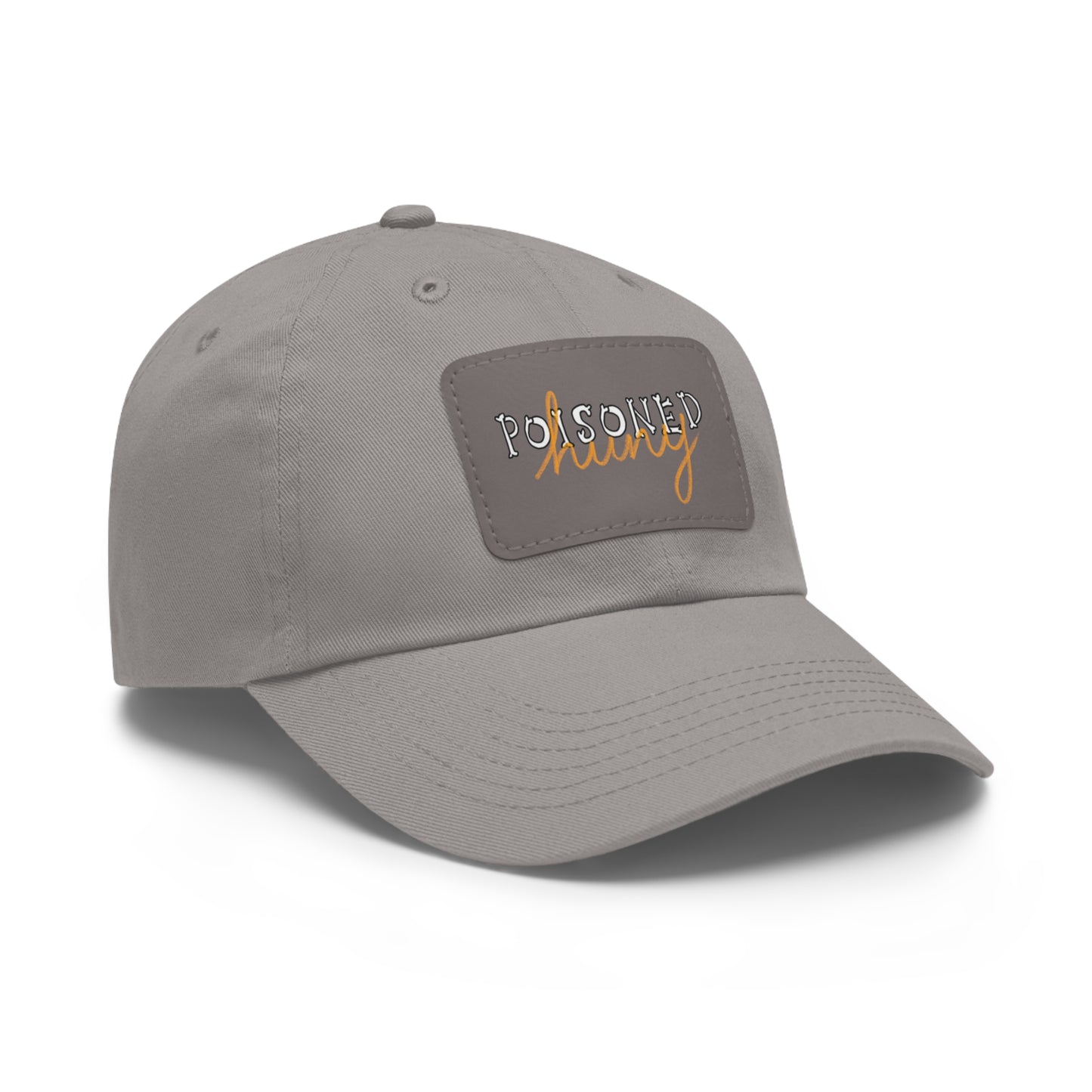 Brand logo Dad Hat with Leather Patch