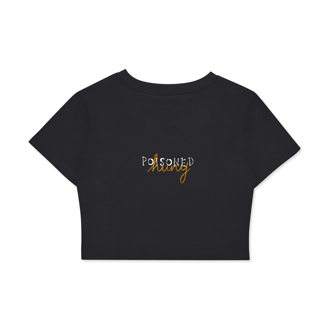 Crybaby Women's Fitted Crop Tee | Bodycon T-Shirt