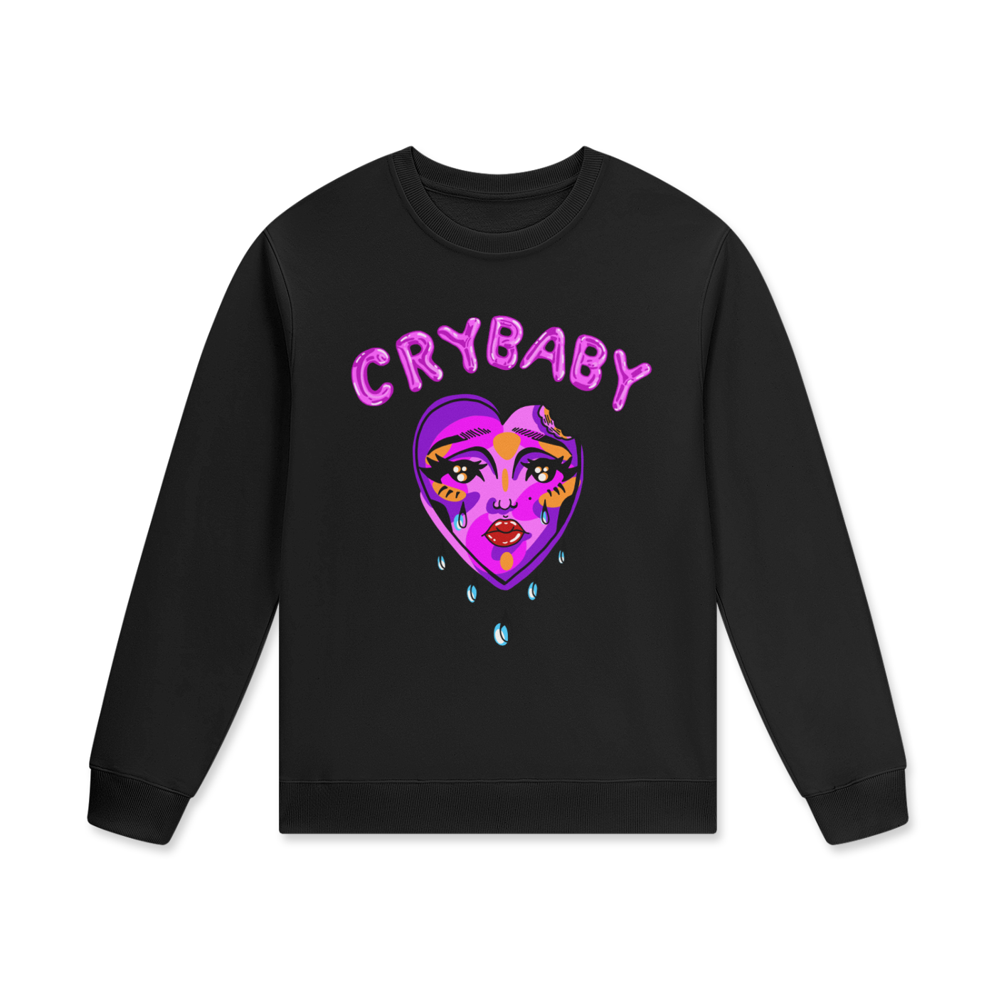 Cry Baby Streetwear Unisex Staple 100% Cotton Pullover