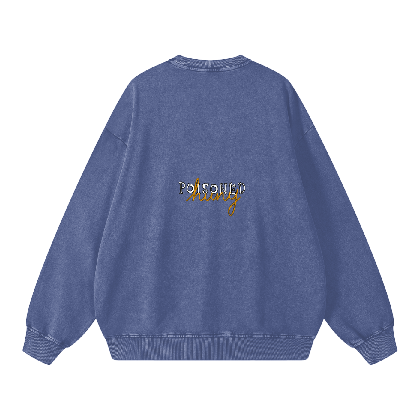 ‘Free Palestine’ Acid Wash Oversize Sweatshirt - 360 GSM