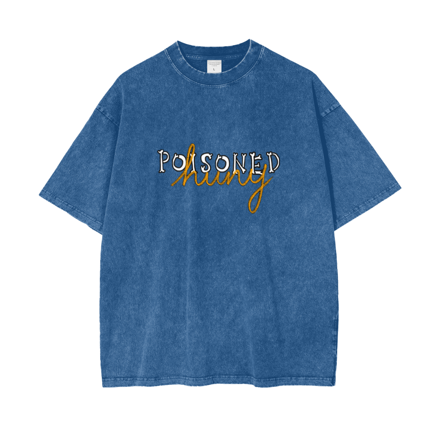 Brand logo Oversize Snow Washed T-Shirt