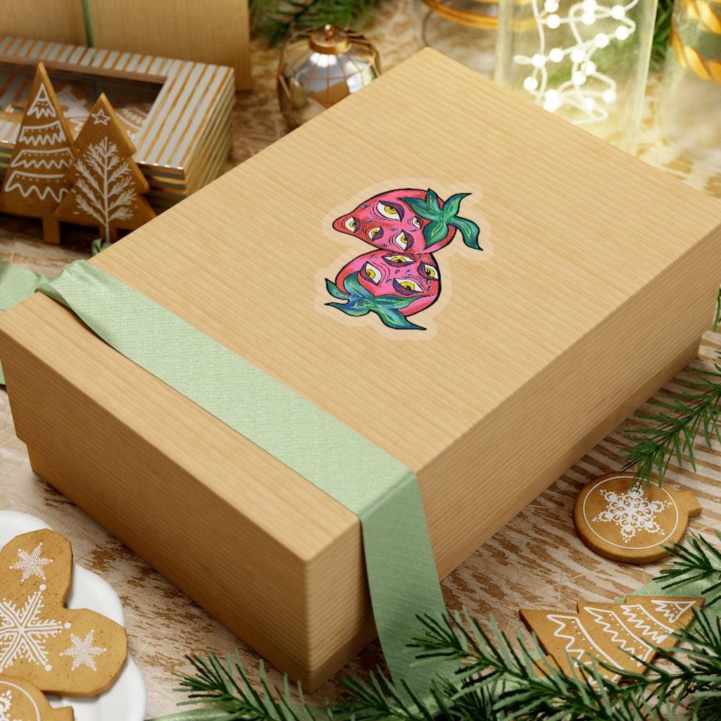 Berry vision Kiss-Cut Stickers