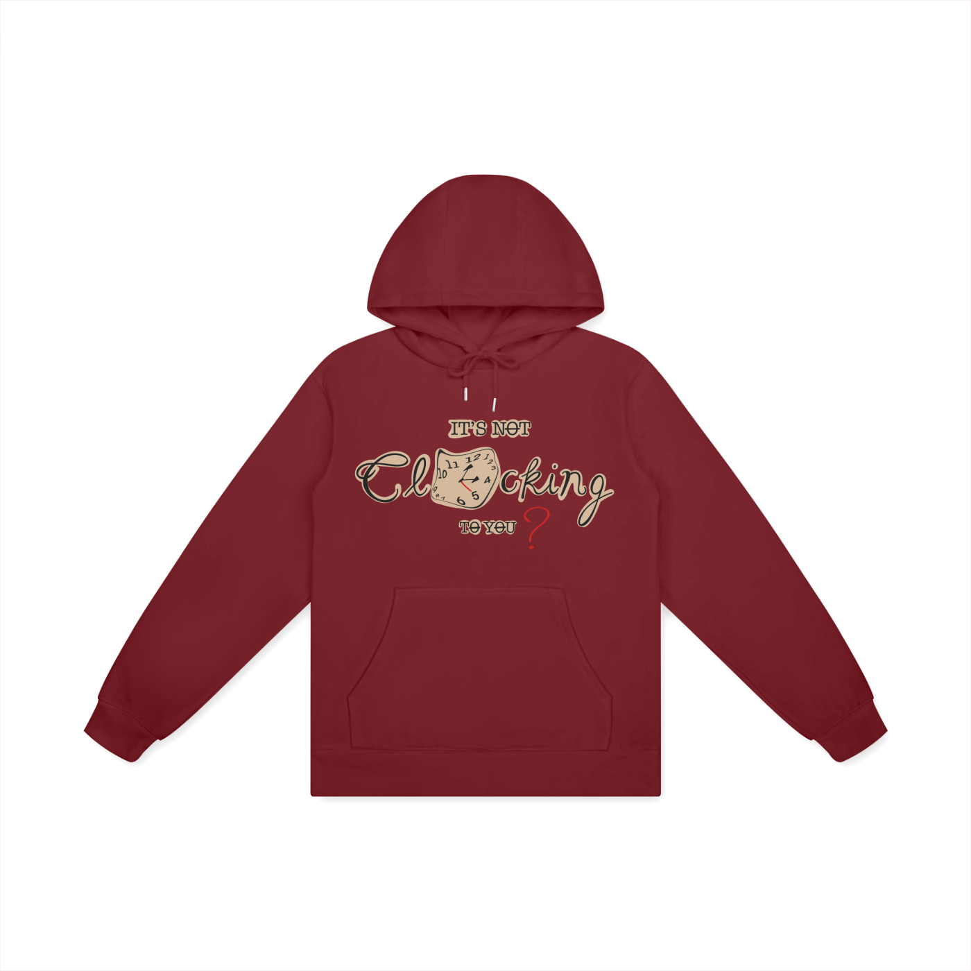 ‘It’s not clocking to you?’ Unisex Basic 100% Cotton Hoodie