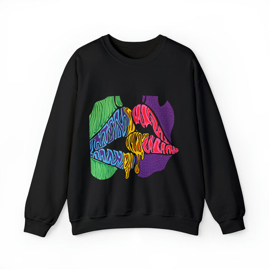 “Kiss Me More” Unisex Heavy Blend™ Crewneck Sweatshirt