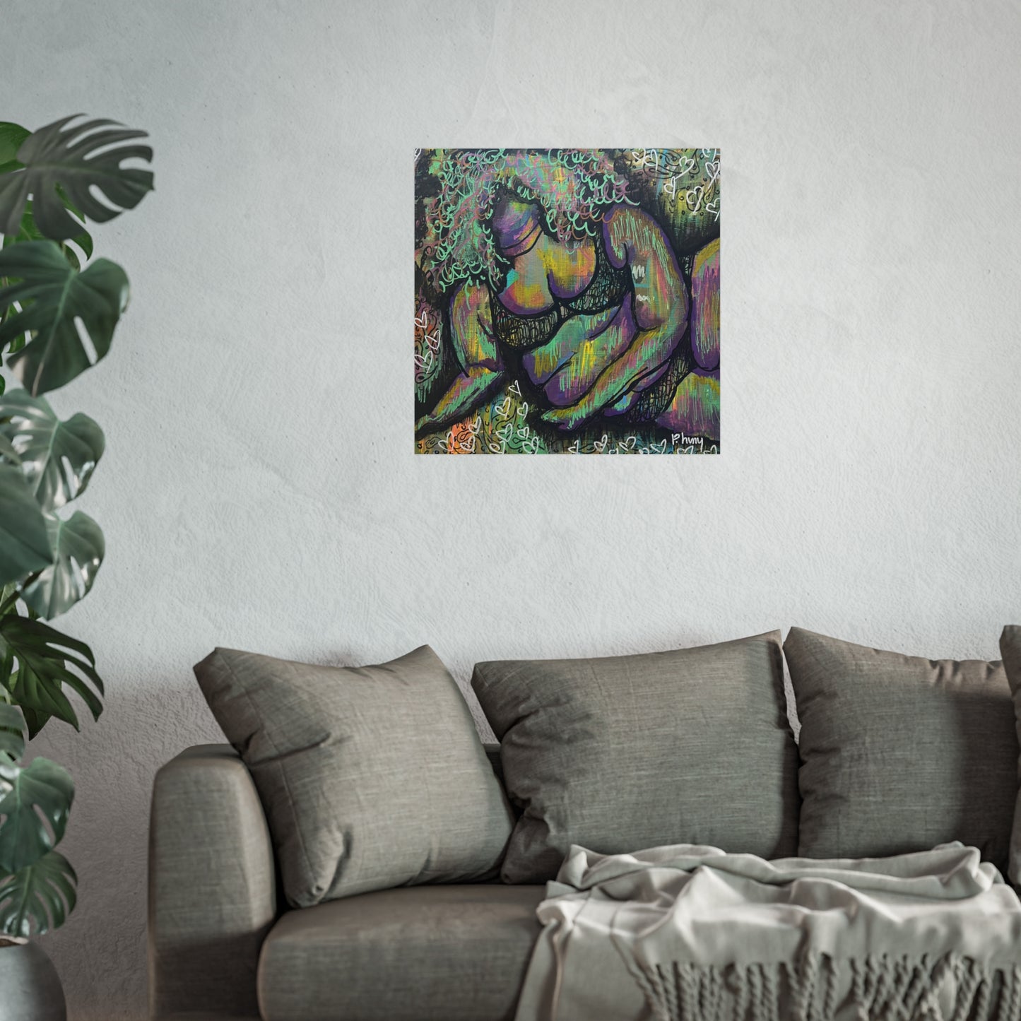 ‘Imperfect’ Poster print