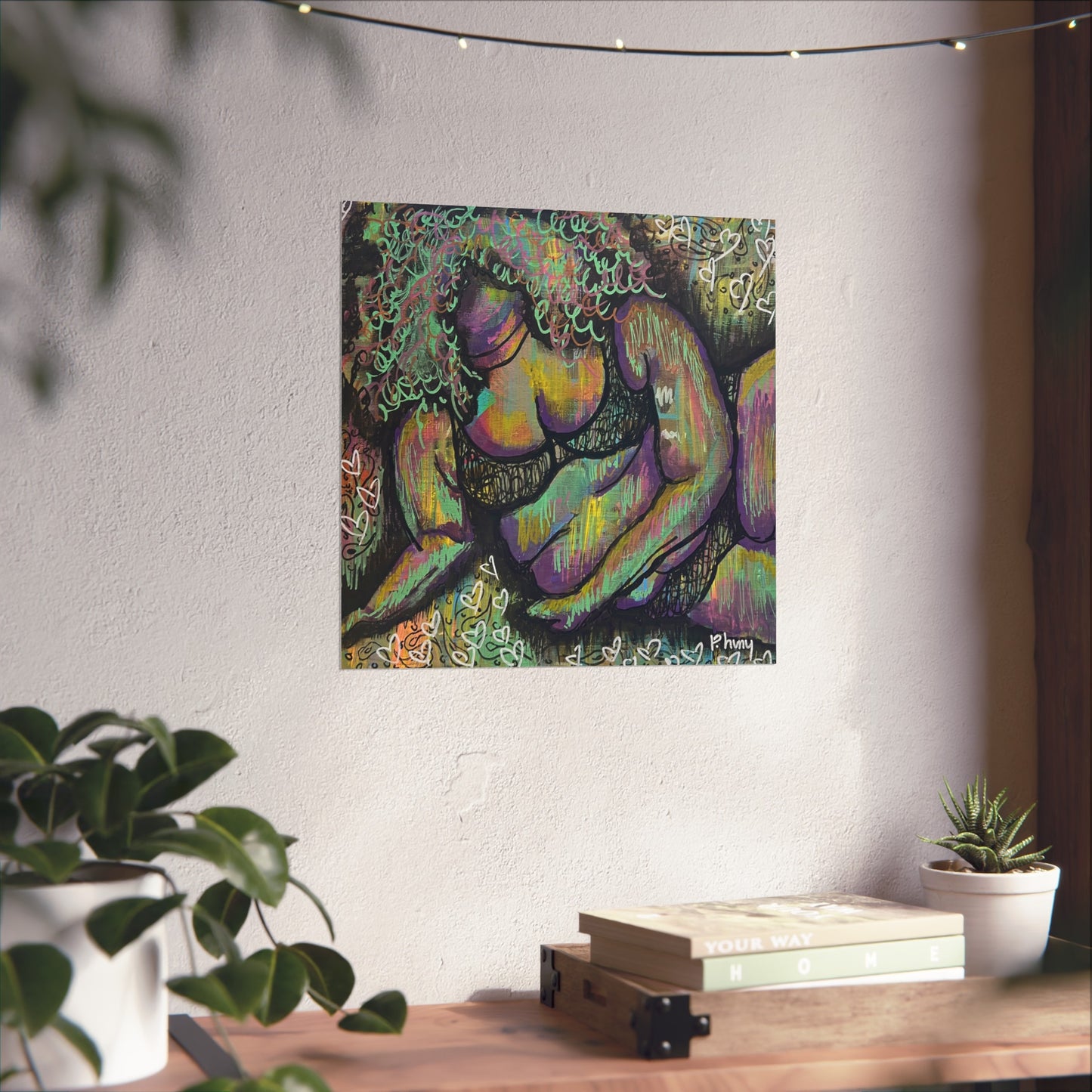 ‘Imperfect’ Poster print