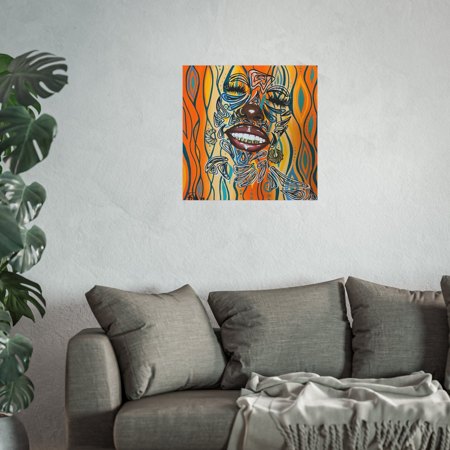 ‘Smile’ poster print