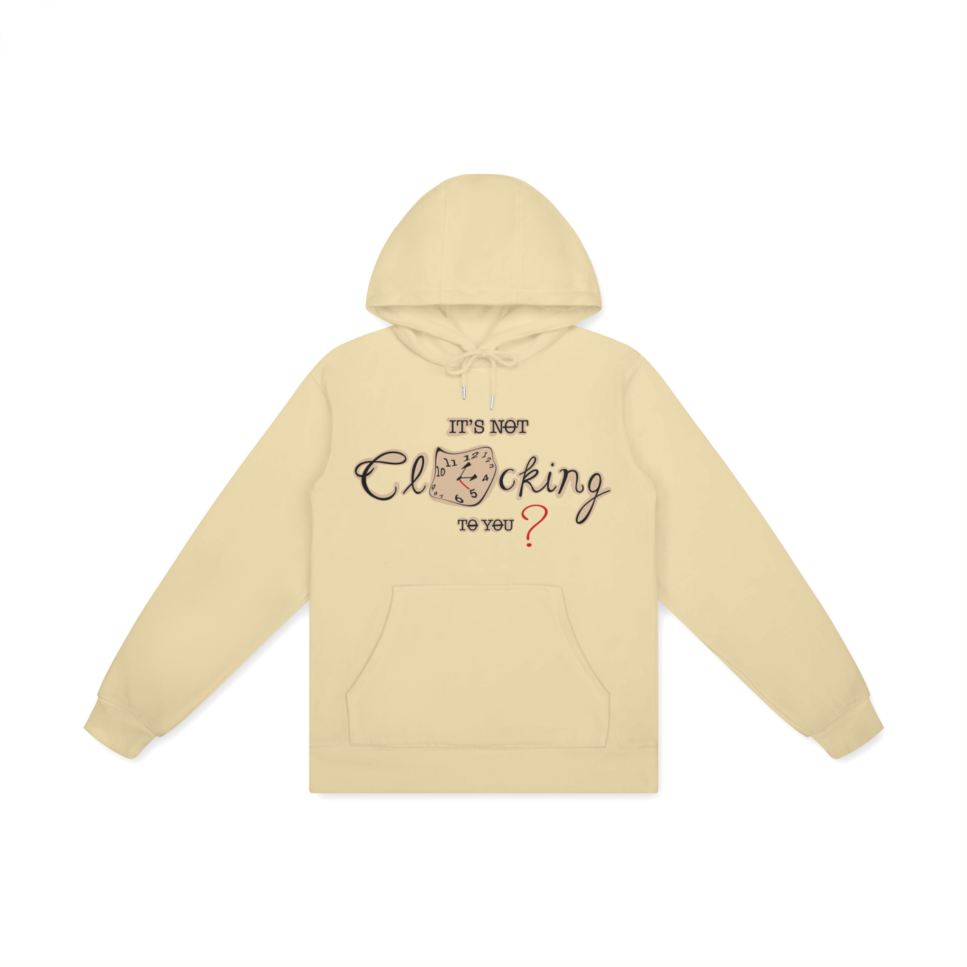 ‘It’s not clocking to you?’ Unisex Basic 100% Cotton Hoodie