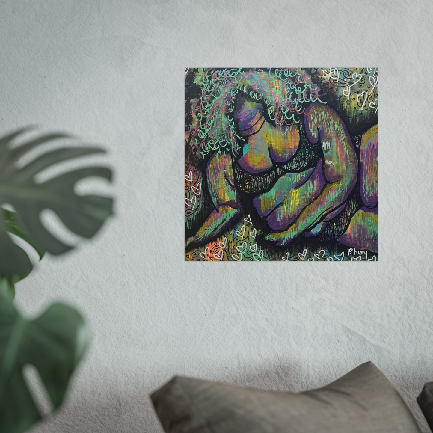 ‘Imperfect’ Poster print