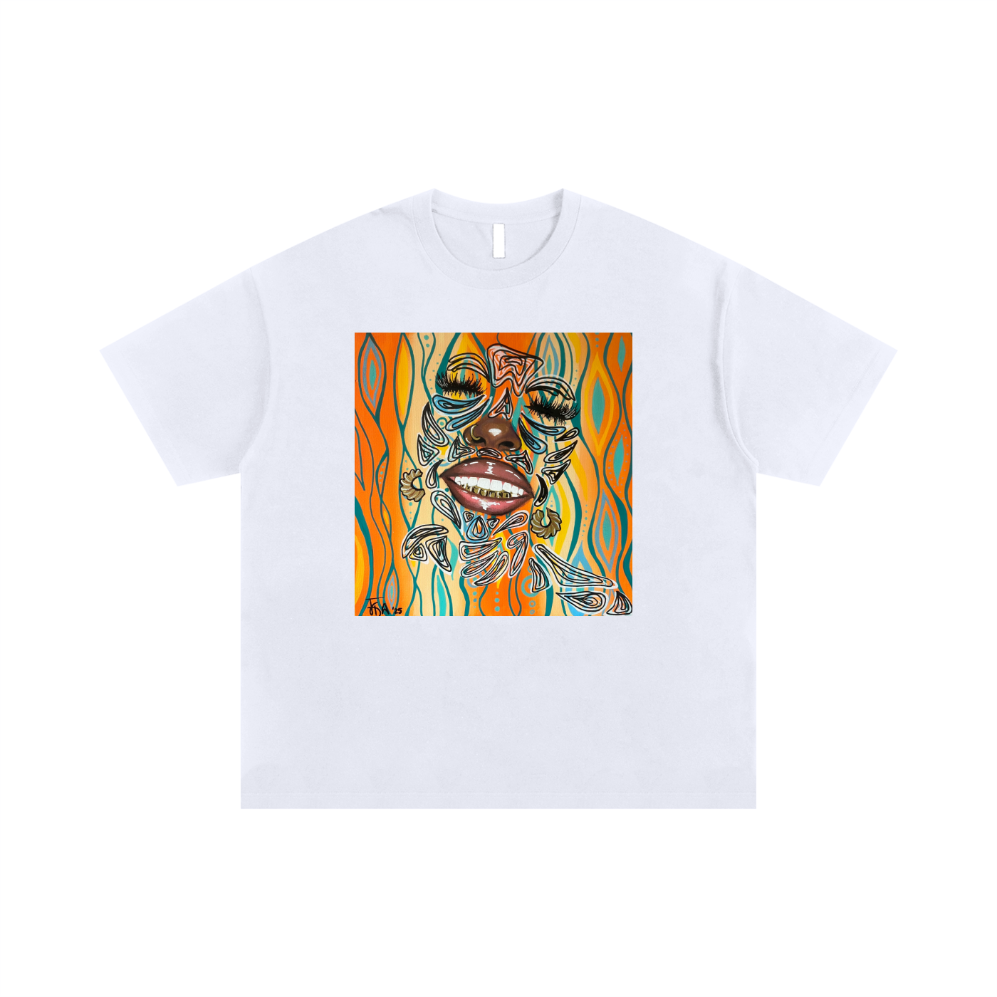 ‘Smile’ Oversized T-shirt