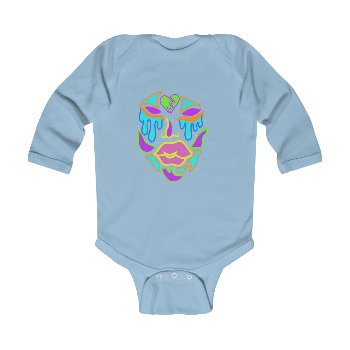 Sadd Gorl Infant Long Sleeve Bodysuit