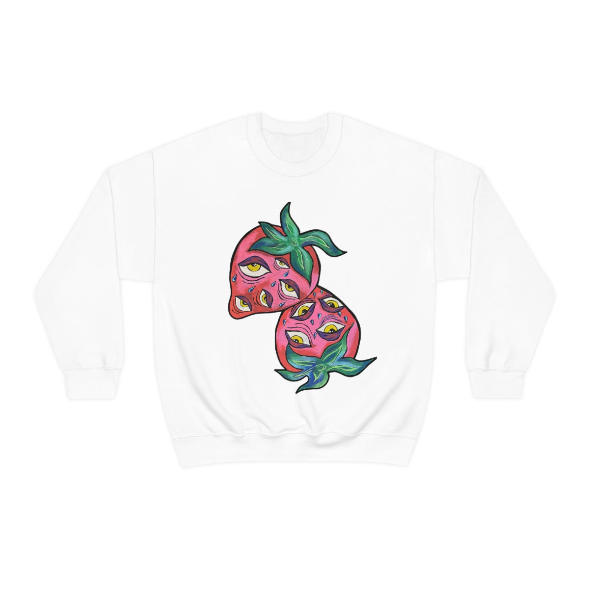 Berry vision Unisex Heavy Blend™ Crewneck Sweatshirt