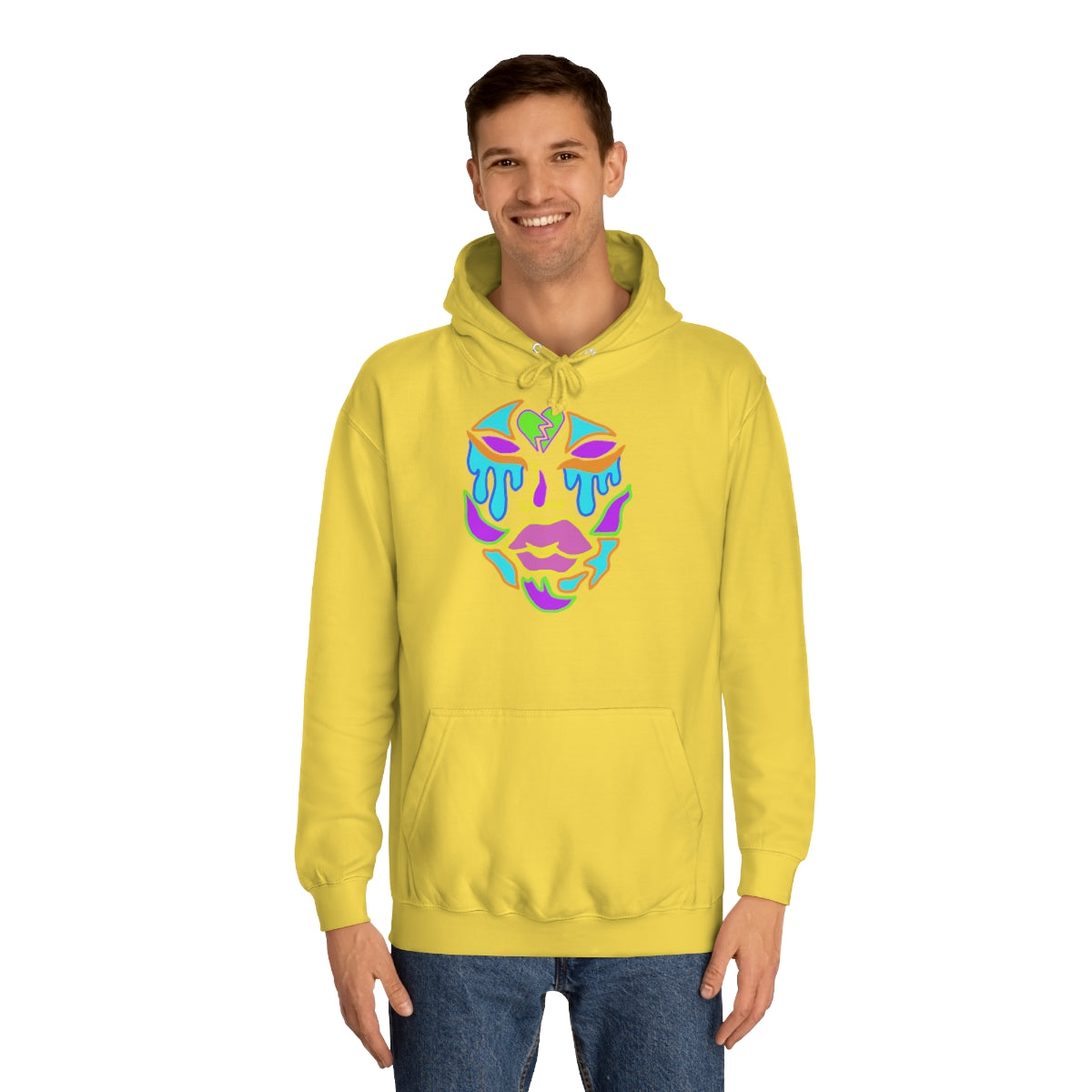 Sadd Gorl Unisex College Hoodie