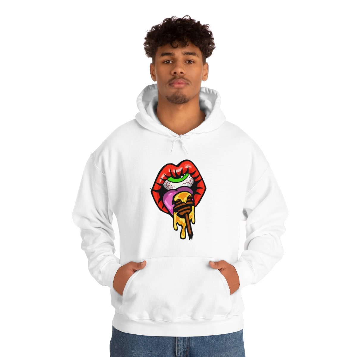 Huny Dipper Unisex Heavy Blend™ Hooded Sweatshirt