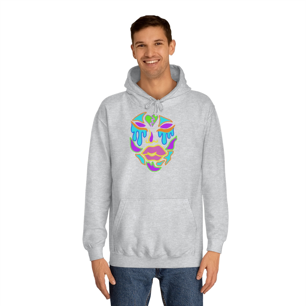 Sadd Gorl Unisex College Hoodie