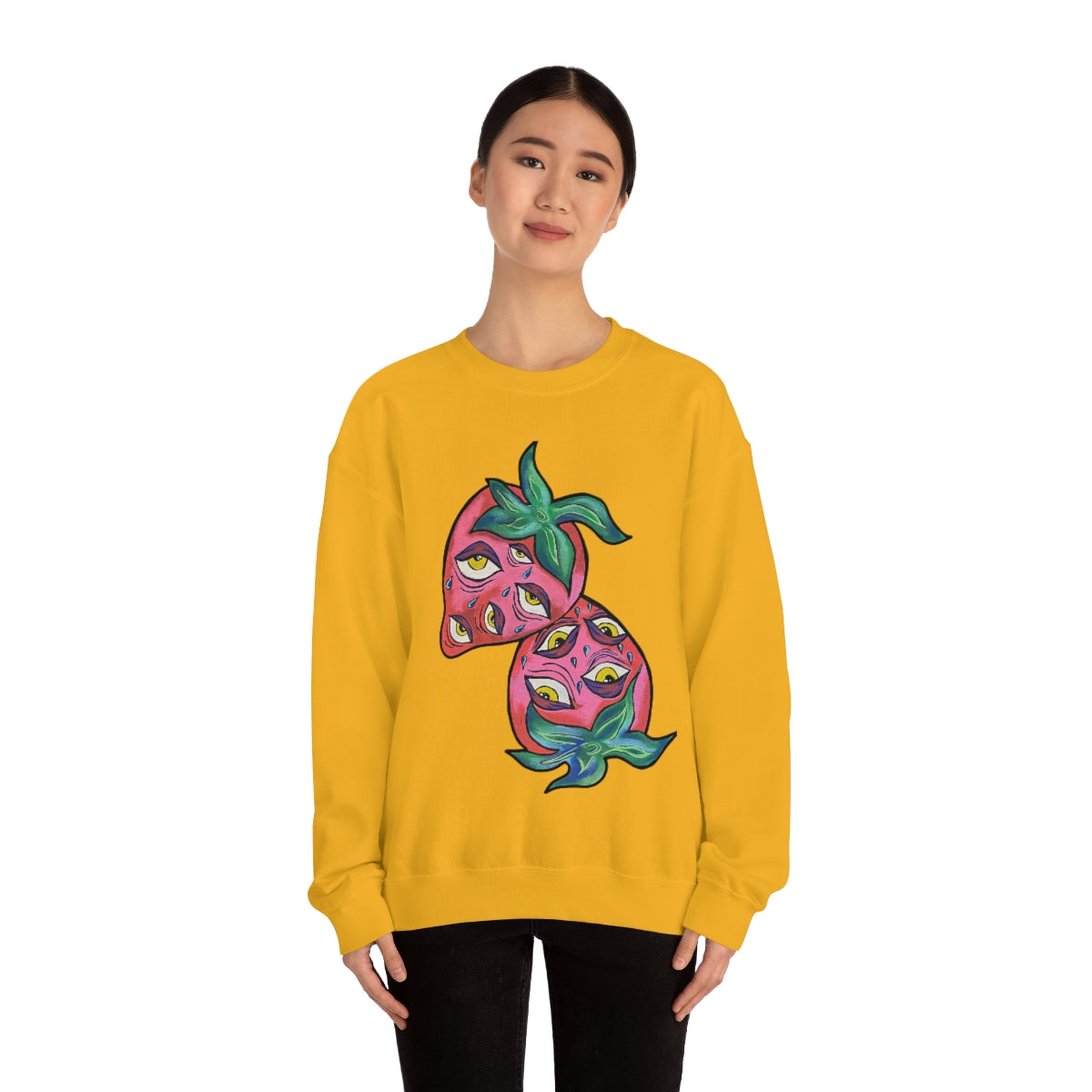 Berry vision Unisex Heavy Blend™ Crewneck Sweatshirt