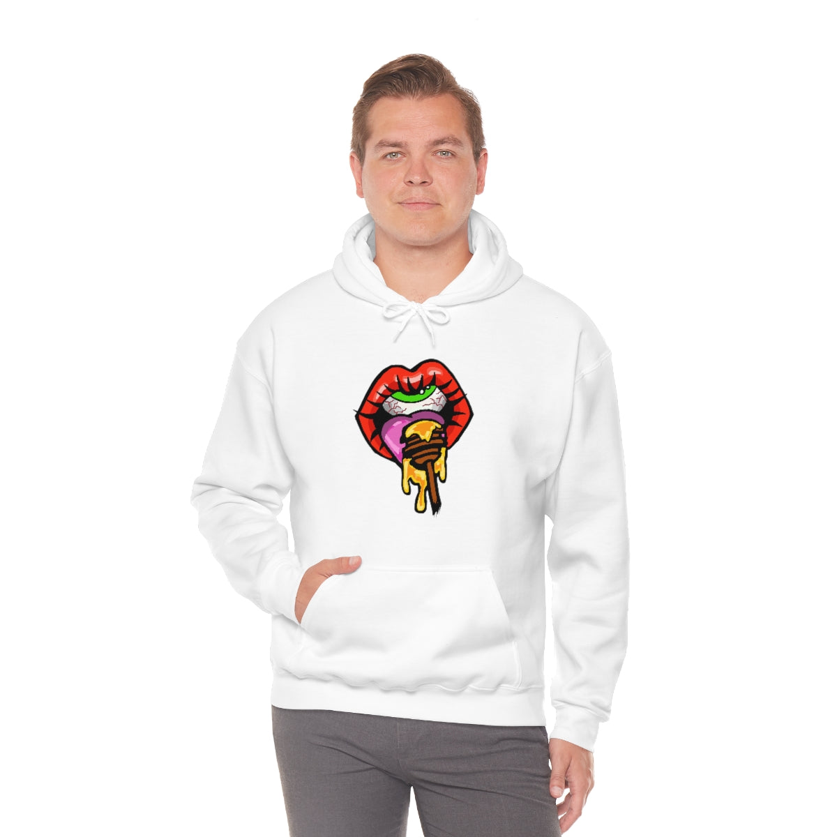 Huny Dipper Unisex Heavy Blend™ Hooded Sweatshirt