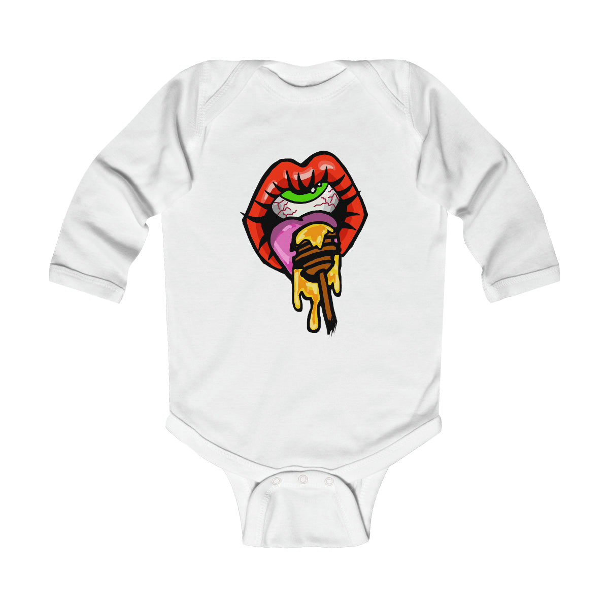 Huny Dipper Infant Long Sleeve Bodysuit