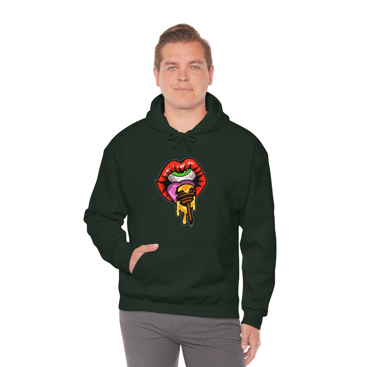 Huny Dipper Unisex Heavy Blend™ Hooded Sweatshirt