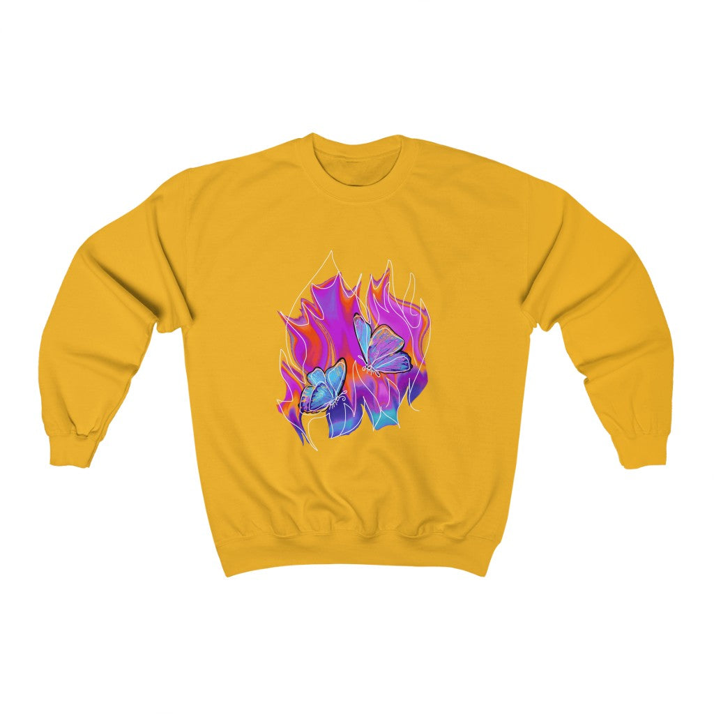 Twin flames Unisex Heavy Blend™ Crewneck Sweatshirt