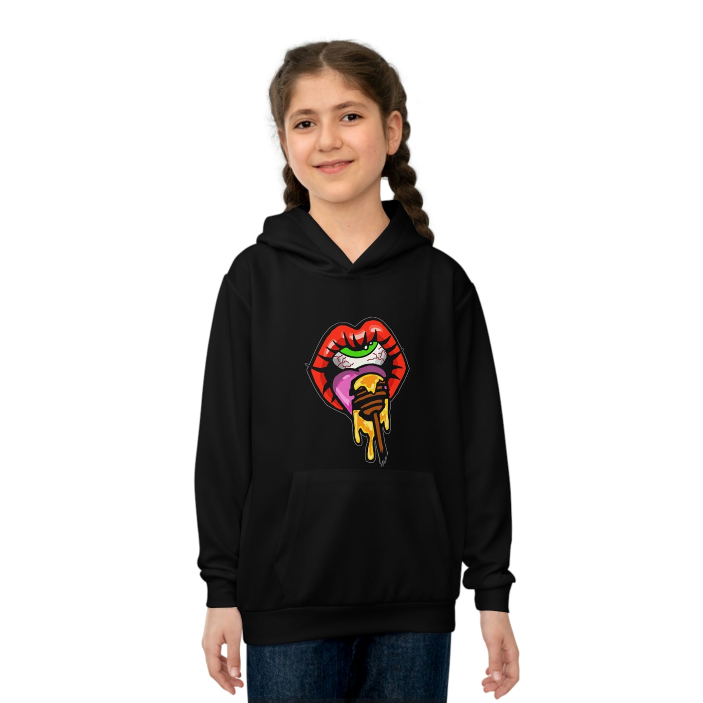 Huny Dipper Children's Hoodie (AOP)