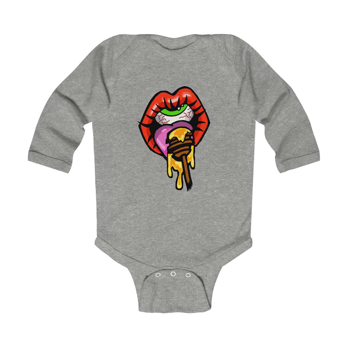 Huny Dipper Infant Long Sleeve Bodysuit