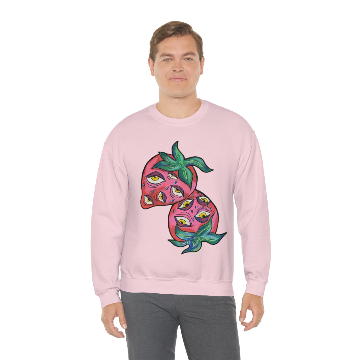 Berry vision Unisex Heavy Blend™ Crewneck Sweatshirt