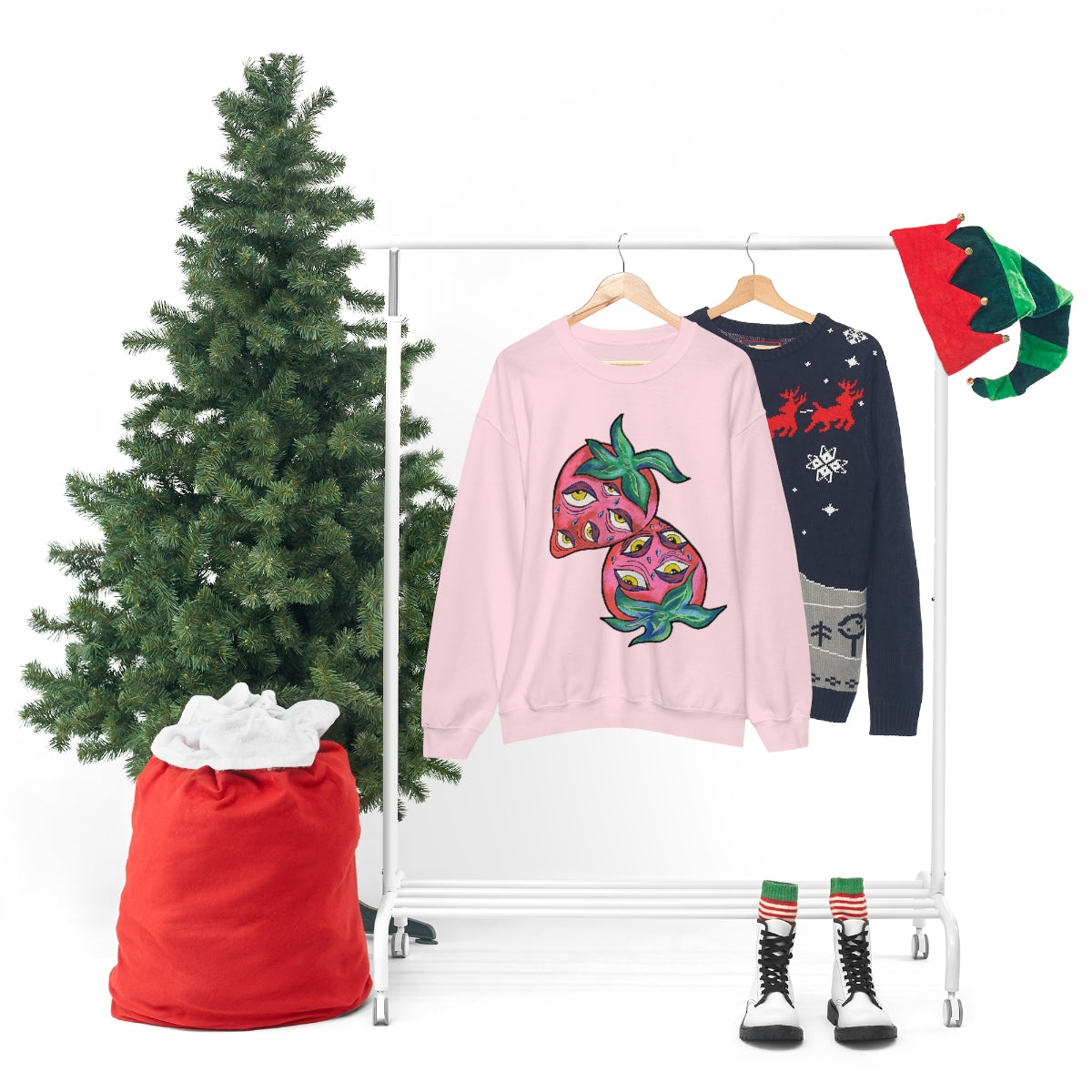 Berry vision Unisex Heavy Blend™ Crewneck Sweatshirt