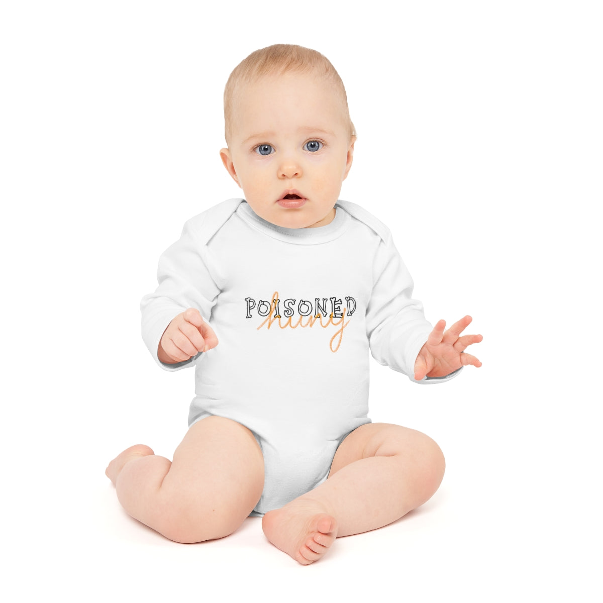 Brand logo Baby Long-Sleeve Organic Bodysuit