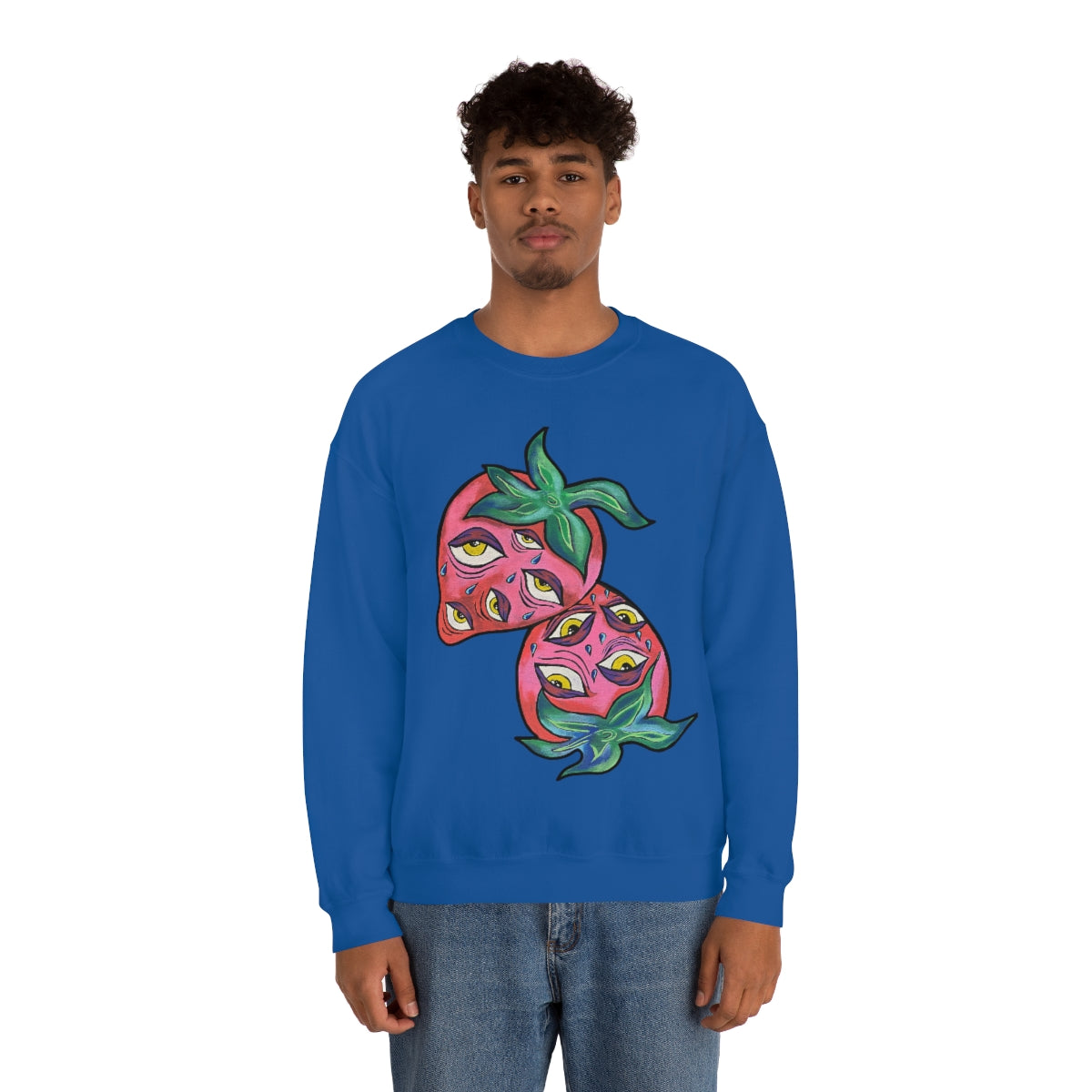 Berry vision Unisex Heavy Blend™ Crewneck Sweatshirt