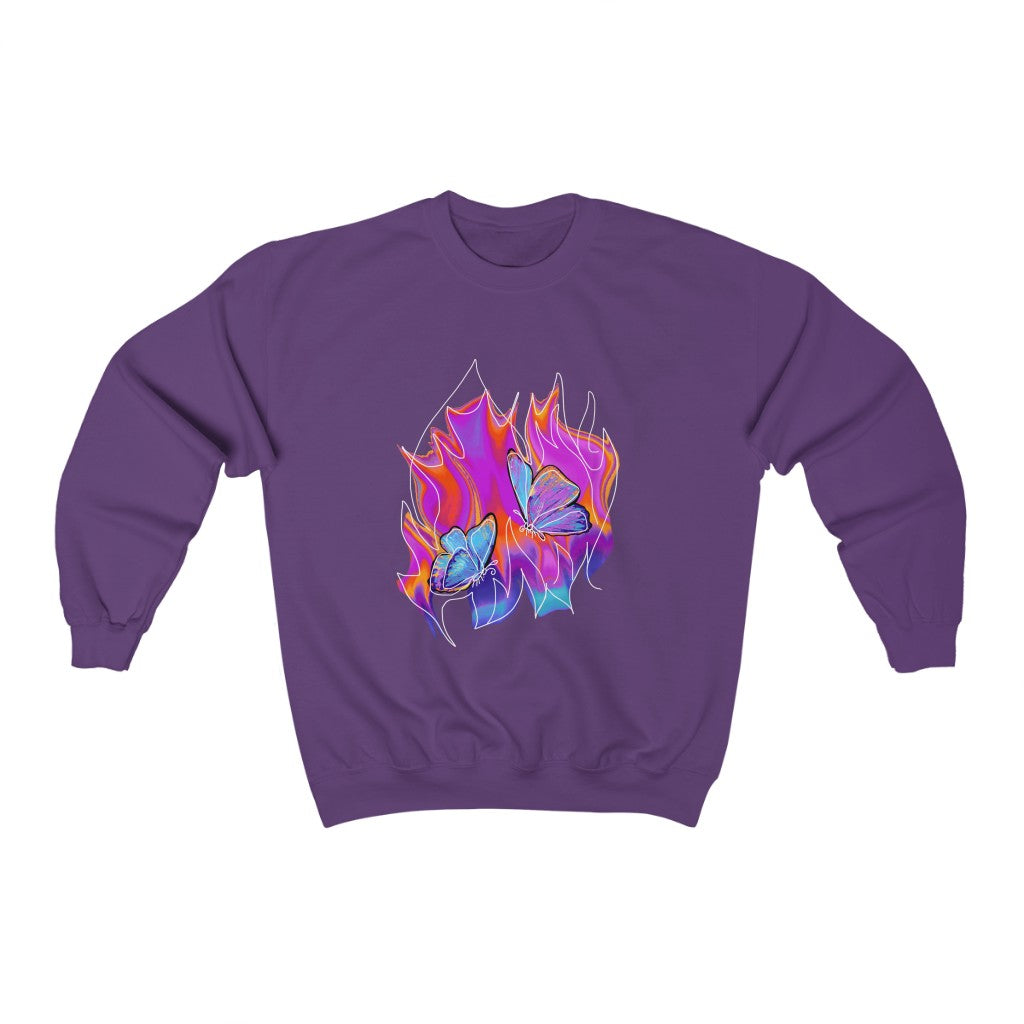 Twin flames Unisex Heavy Blend™ Crewneck Sweatshirt